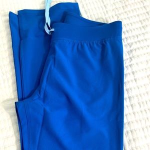 Women’s Royal blue Livingstone-Tall basic scrub pants-Medium